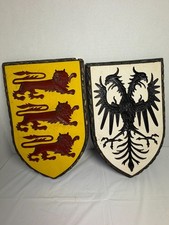 Vintage Heraldic Shield Wall