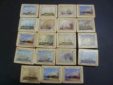 19 x Vintage "SOLO" Empty Match Boxes - Ships of the Seas Theme