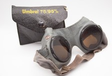 WWII Zeiss 'Umbral' Dust Goggles 75/95% Rare