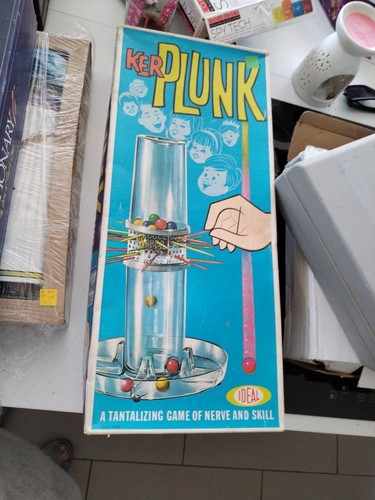 Ideal kerplunk board game 1967 - kerplunk,