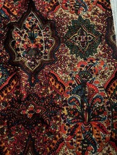 Liberty Varuna Wool Infinity Scarf - 100% Silk Lining