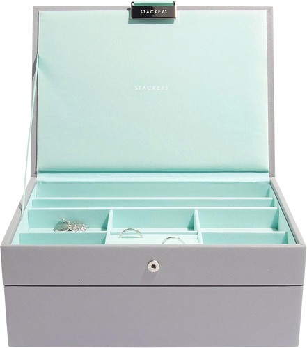 Stackers dove grey - dove, mint