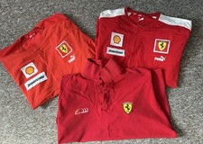 Ferrari Puma T-Shirt Bundle x3