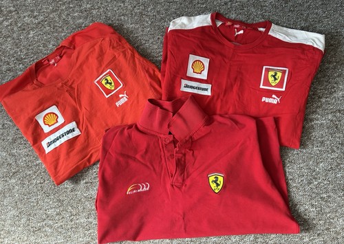 Ferrari puma shirt bundle x3 - puma,