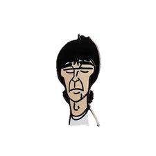 Ian Brown Pin Badge, Pete McKee, The Stone Roses, Indie, Manchester, Fac51 Oasis