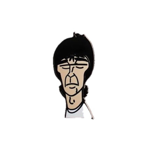 Ian brown pin badge pete - brown, badge,