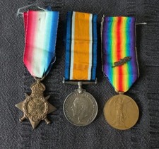 WW1 MID Mons Star Trio 19408 Sapper Frederick Woods 29th Company Royal Engineers