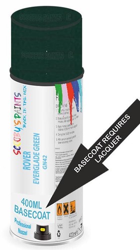 Basecoat aerosol for rover - aerosol,
