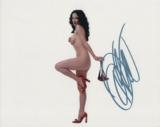DITA VON TEESE Signed 10x8