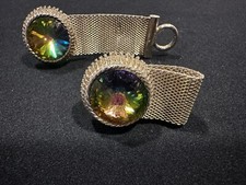 Vintage Watermelon Rivoli Gold