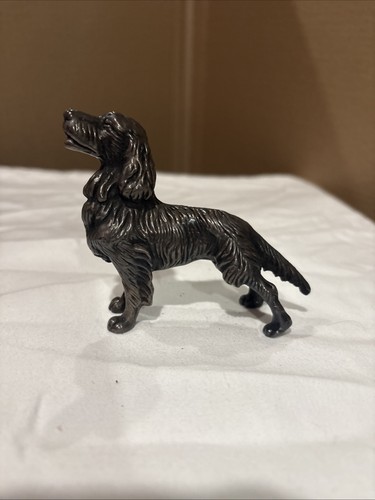 Estate sterling silver - , dog