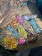 Rainbow Loom Lot Of 12 Bags Of