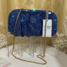 Ladies Blue Clutch Bag