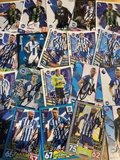match attax, Shoot Out And Other BRIGHTON SIGNED CARDS