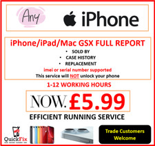 iPhone & iPad Check info FULL REPORT  iPHONE IMEI SOLD-BY & COVERAGEN ETC
