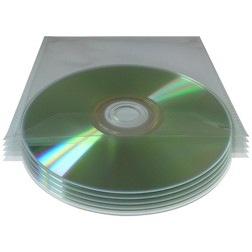 100 dvd sleeves - sleeves, plastic