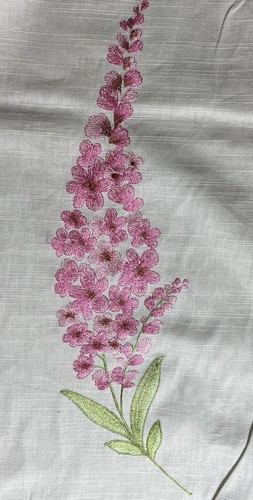 Vintage embroidered fabric - vintage,