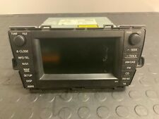 TOYOTA PRIUS 1.8 HYBRID SAT NAVIGATION SCREEN HEAD UNIT 86120-47410 - SCRATCH