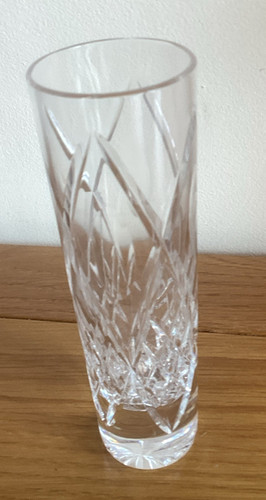 Vintage clear crystal - clear, bud