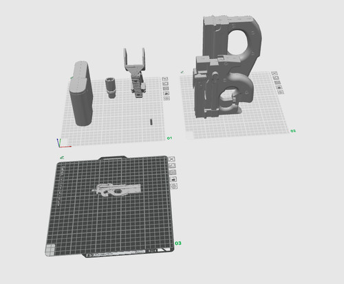 P90 prop stargate sg1 - sg1,, 3d