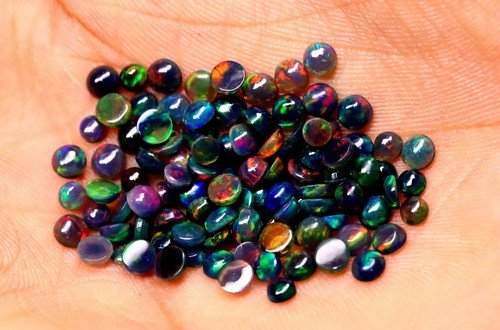Natural black ethiopian opal - natural,