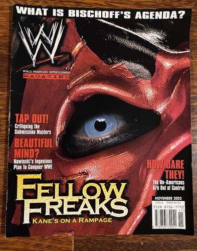 Wwe magazine november 2002 - wwe,