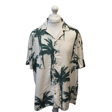 Primark Hawaiian Shirt Beige