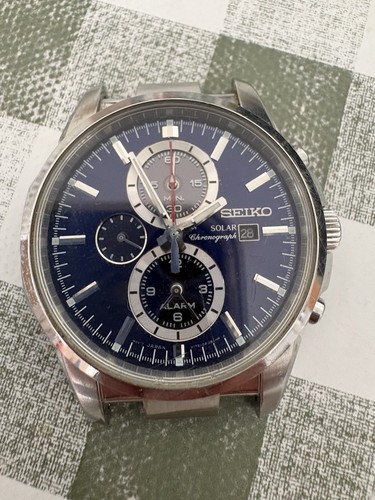 Seiko v172 0ap0 solar - v172-0ap0, gents
