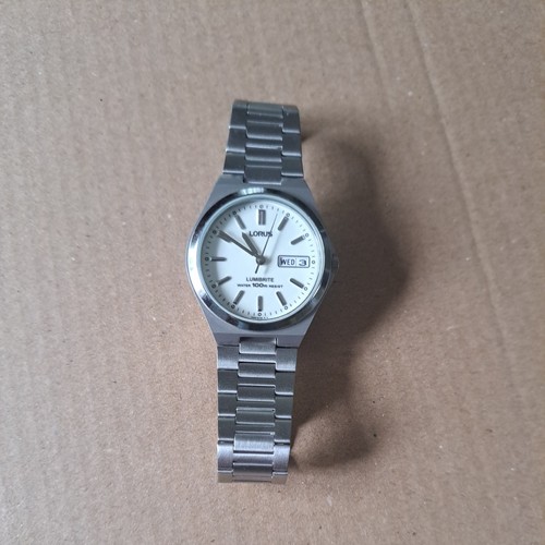 Lorus lumibrite silver hands - lorus,