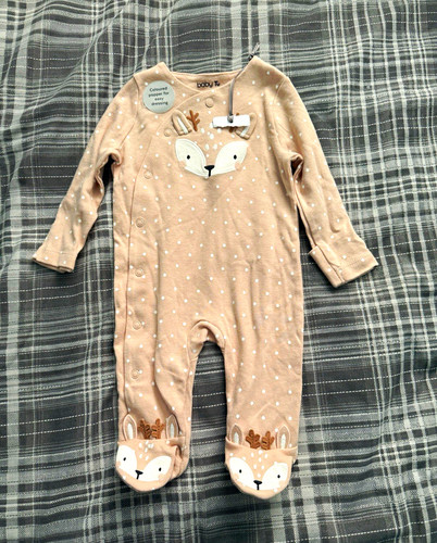 Beige footed polka dot - tu,