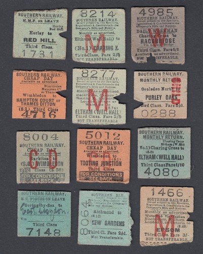 Twelve old rail train half - rail,