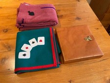 Bridge table cloths (2) and
