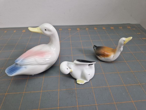 Porcelain china ducks - porcelain,