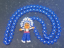 Native American Blue Seed Bead
