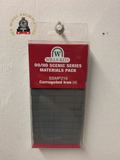 Wills SSMP216 Corrugated Iron - 4 Sheets - OO Gauge