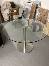 Modern Glass table 110cm