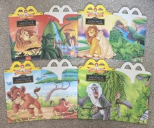 4 X McDonalds Disney Lion King