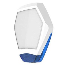 Texecom Odyssey X3 Octagonal Bell Box Alarm Cover White / Blue WDB-0001
