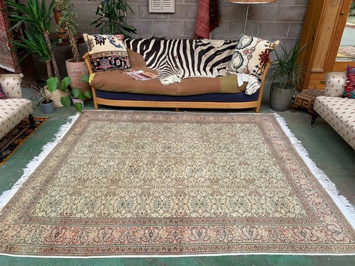 Vintage square turkish - square, rug