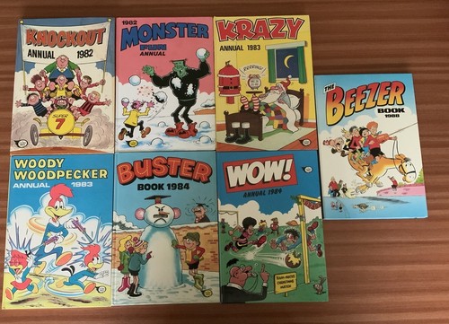 Boys annuals from - boys,