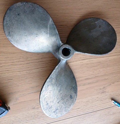 Three bladed brass boat