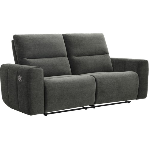 Manual recliner sofa dark - sofa,