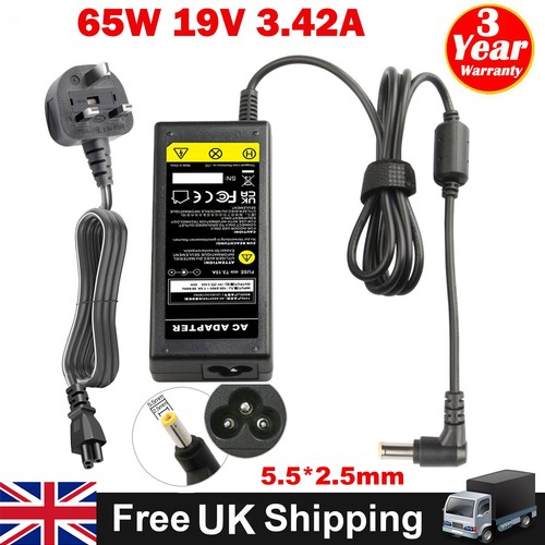 Adapter charger 19v 25a - adapter, 3.25a
