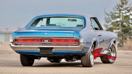 Mercury cougar rear wing - mercury,