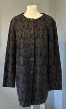 BERKERTEX LONG SLEEVED BUTTON UP JACKET UNLINED SIZE 18