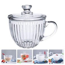 Portable Glass Cup with Lid