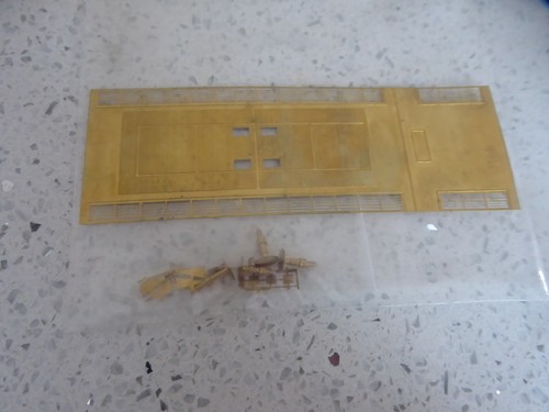 Etched brass diesel - diesel, locomotive