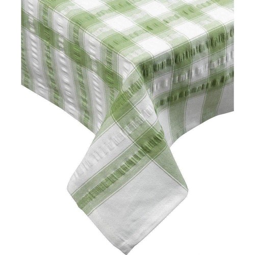 Cotton seersucker tablecloth - cotton,
