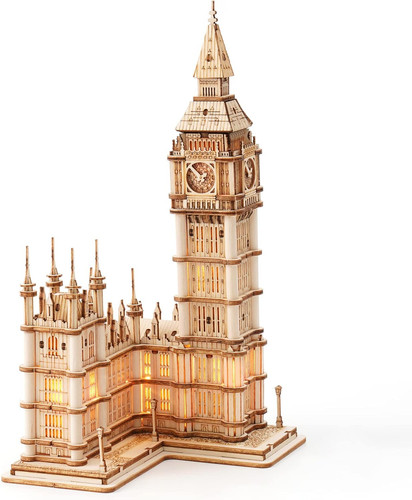 Wooden puzzles big ben - puzzles,