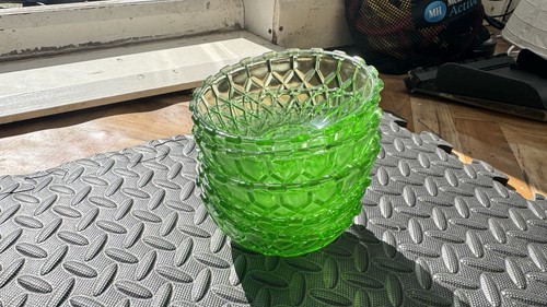 Set vintage green - of, 5